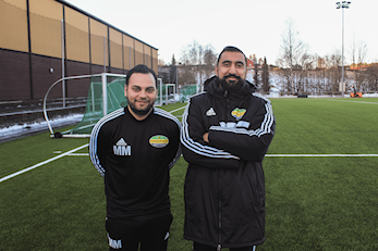 Bli kjent med fotballgruppens nye duo